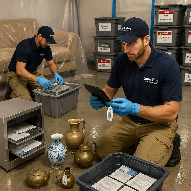 Content Protection and Restoration process in Clairton, PA