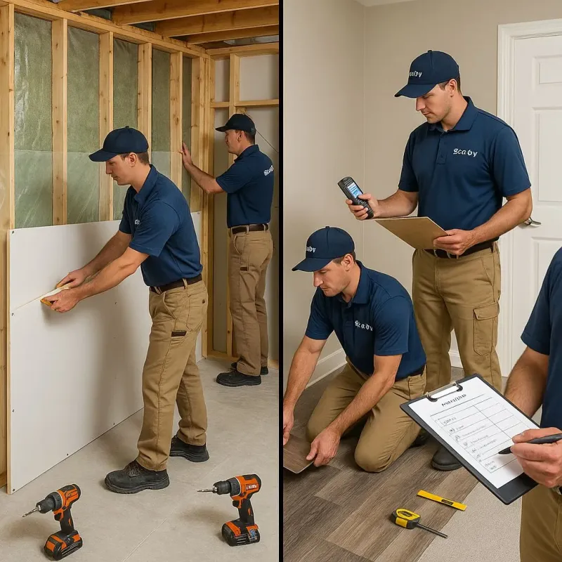 Repairs and Reconstruction process in Clairton, PA